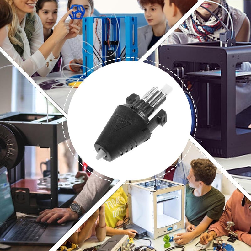 رأس استبدال فوهة قلم الطباعة ثلاثية الأبعاد 1.75 مم ABS PLA آمن غير معدني منخفض الحرارة سهل التركيب - Image 5