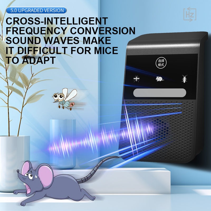 WU Cross-Border USB Smart Inverter Ultrasonic Multi-Function Home Warehouse Mouse and Pest Repeller - Image 5