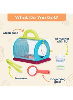 B. Toys B. toys- Bug Bungalow- Bug Catching Kit- Sports & Outdoors- Insect Catching Set- Summer Toys- Educational & Developmental - 3 Years +  - Image 4