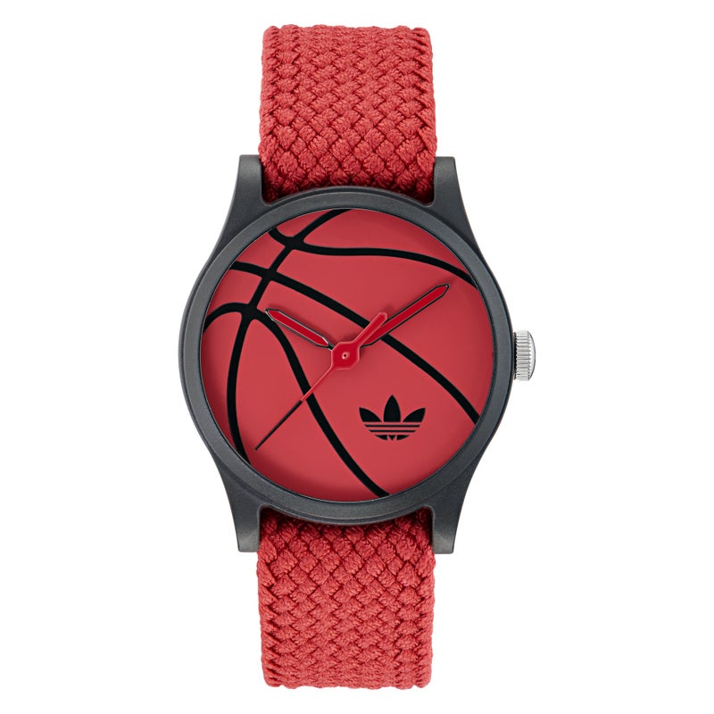 Adidas UNI GAME ONE RD DL BLK CS 39 MM QTZ RD NYL SS25 - Image 1