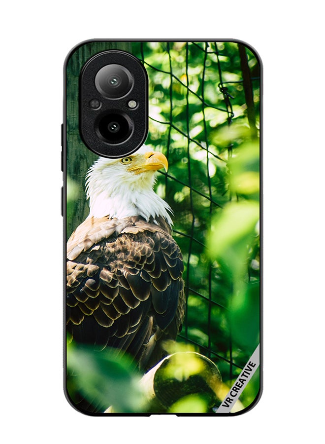 VR CREATIVE Protective Case Cover For Realme C67 4G Mighty Eagle Design Multicolour - Image 1