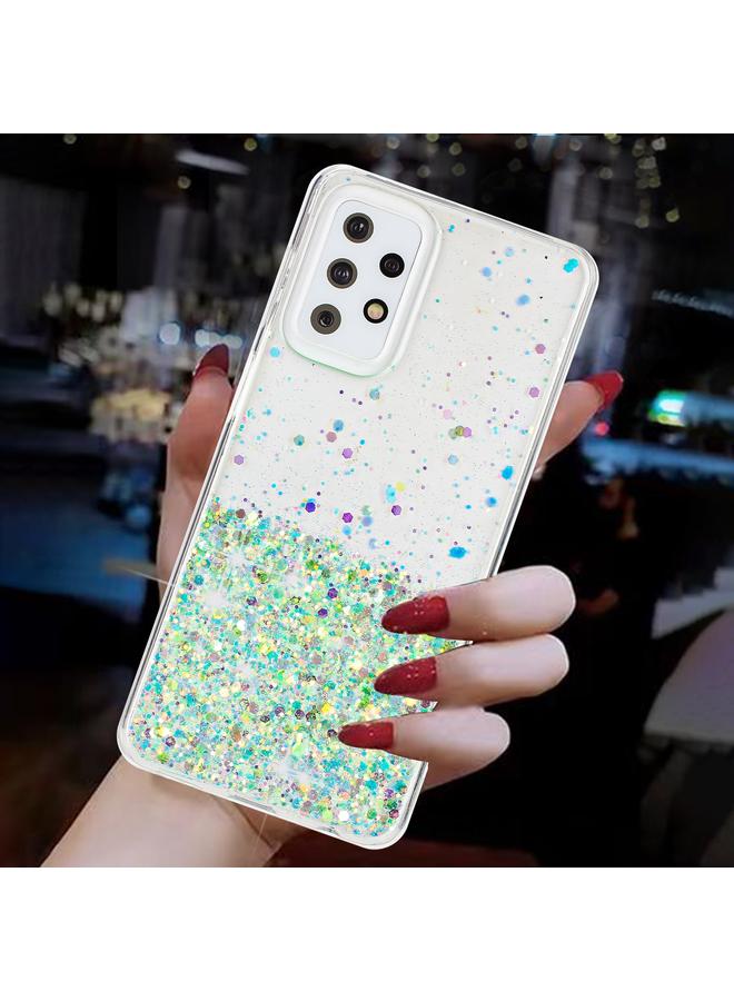 اس-توب جراب لهاتف Samsung Galaxy A23 4G / A23 5G بإطار شفاف من مادة TPU اللامعة اللامعة - Image 4