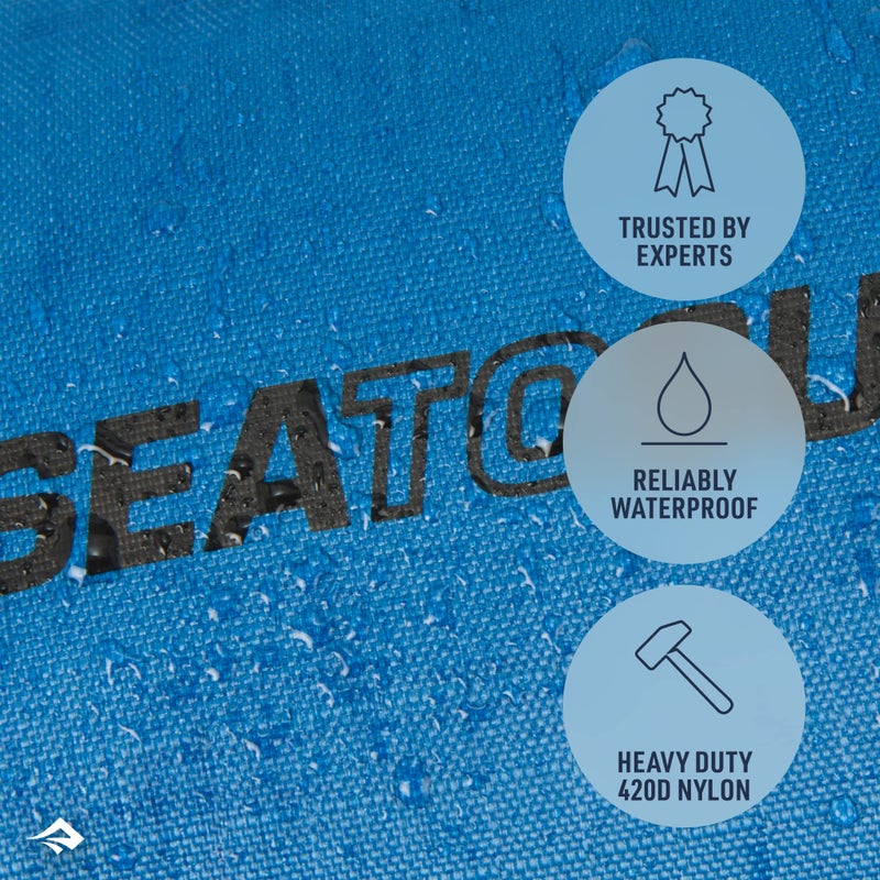 Sea to Summit Big River Dry Bag, Heavy-Duty Dry Storage, 20 Liter, Picante Red - Image 3