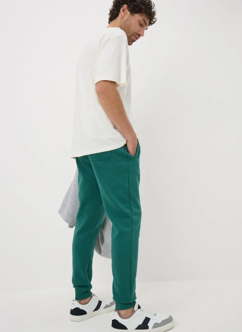 Matalan Green Slim Cuff Jogging Bottoms