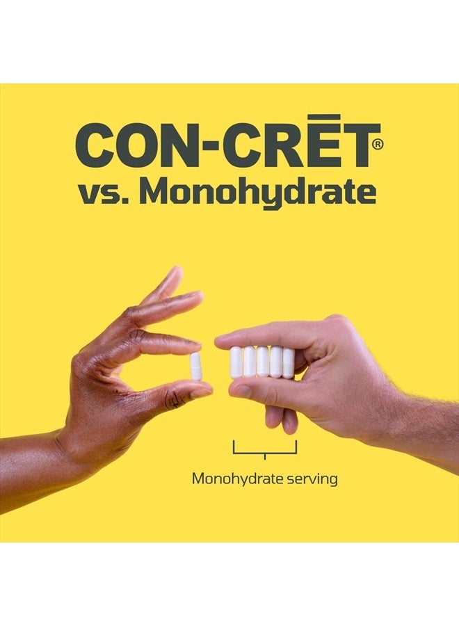 CON-CRET® Creatine HCl 7X Concentrated 72 Capsules - Image 3