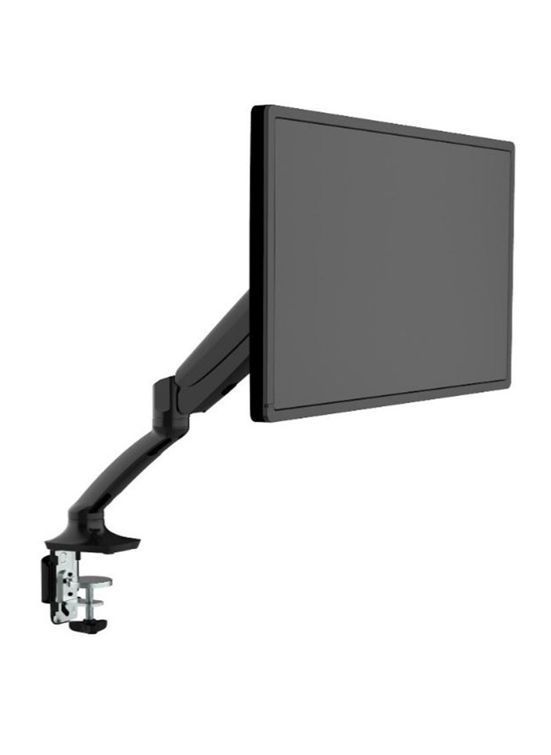 Fleximounts VNDLB502 Adjustable Monitor Mount Arm Stand with Clamp for Desk Monitor - Black