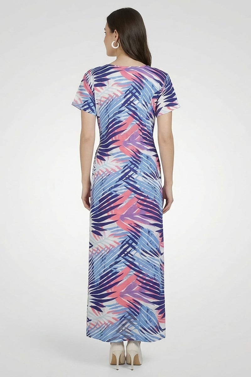 Willow & Whistle Women Allover Print Maxi Dress, Multicolor - Image 4
