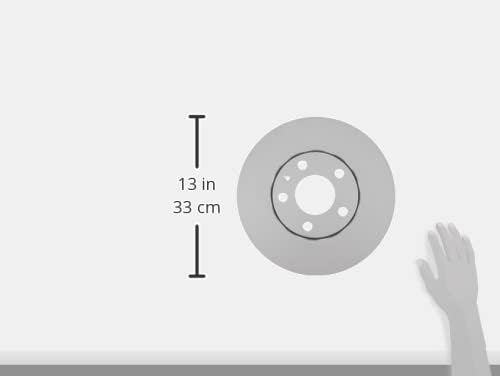 BOSCH QuietCast Premium Disc Brake Rotor - Front for Select Audi and Volkswagen Models - Image 4