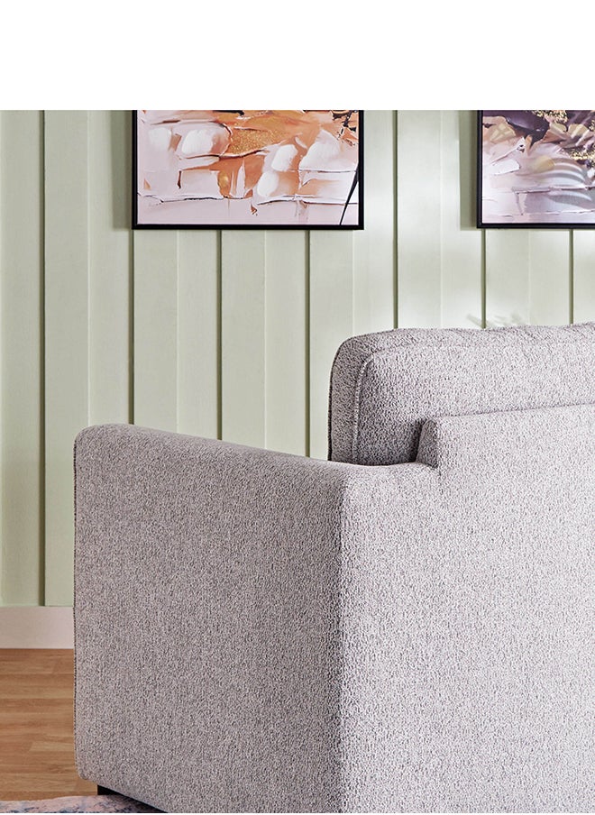 Home Box - Newark Fabric Armchair Sofa with Cushion 83x88x88 cm - Image 1