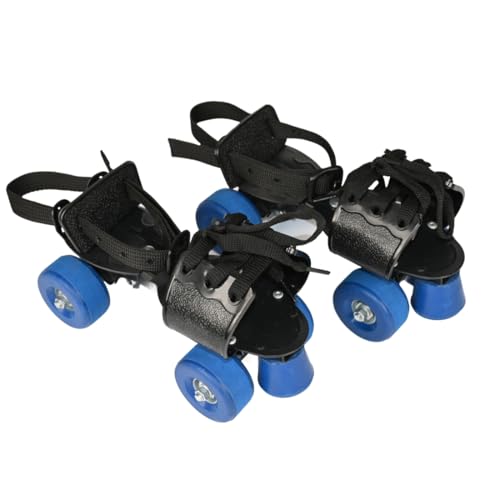FIRST CHOICE Senior Tenacity Roller Skates with Brakes | Roller Blades for Kids | Adjustable Shoe Size | Ideal for Indoor and Outdoor Skating | Suitable for Age Group Above 9 Years (Blue) - Image 1