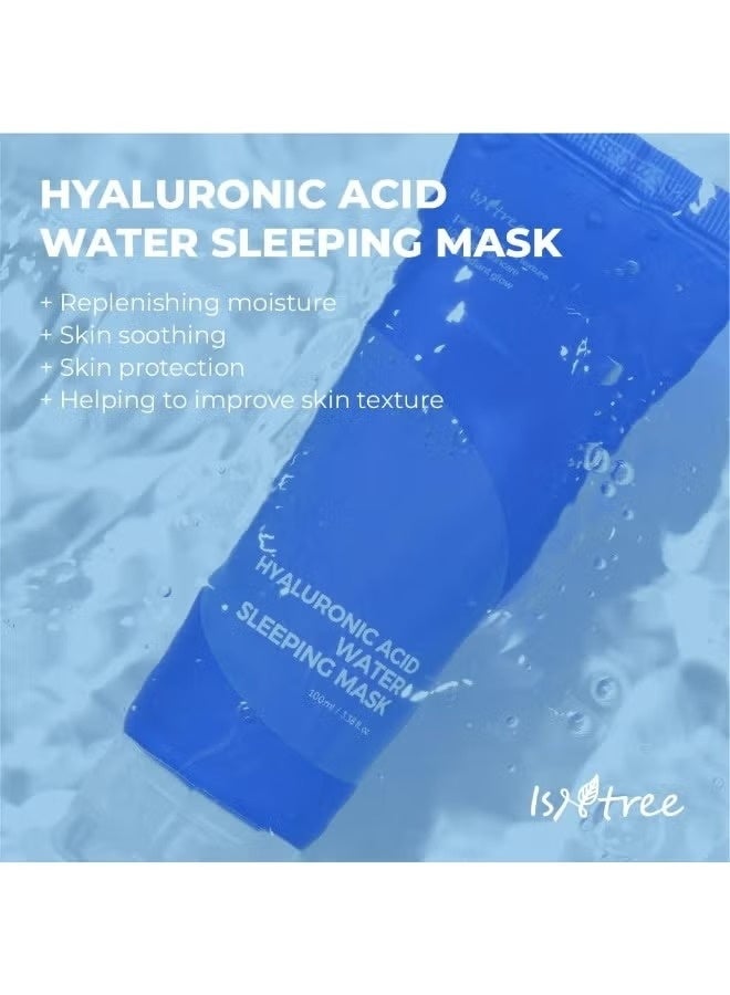 ISNTREE Hyaluronic Acid Water Sleeping Mask 100ml - Image 2