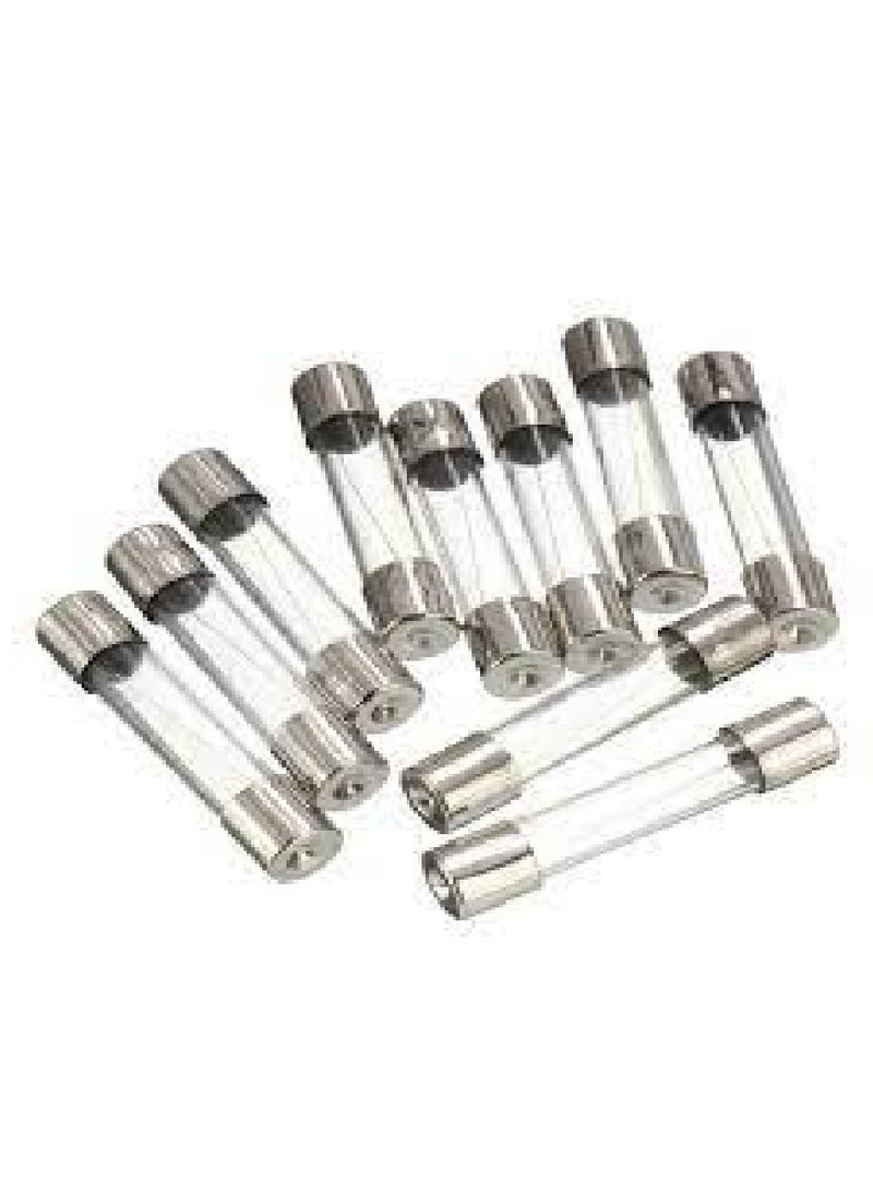 Glass Fuse 10pcs 6*30mm 20A 250V Fast 6x30 20A Fuse New and Original - Image 2