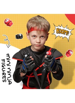 Jerify 12 Pieces Ninja Stress Balls Warriors Fighters Figures Ninja Party Favors Stress Toys Ninja Stress Toys Soft Funny Ninja Slow Rising Toys For Ninja Themed Birthday Party Favors Supplies  - Image 4