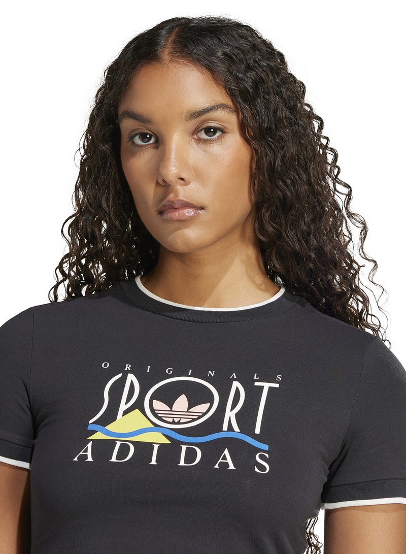 adidas Originals Adidas Sport Graphic Baby T-Shirt  - Image 3