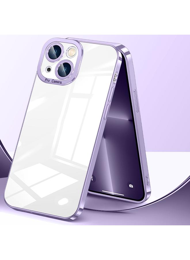 S-TOP Case For iPhone 14 Pro Crystal Plated High Transparency Phone Case - Image 2