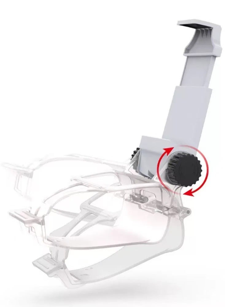 DOBE PS5 Controller Mobile Gaming Clip, Clip Mount for PS5 DualSense Controller, Adjustable Mobile Phone Clamp Handle Bracket Gaming Holder Mount Stand for Playstation 5 Controller - Image 4