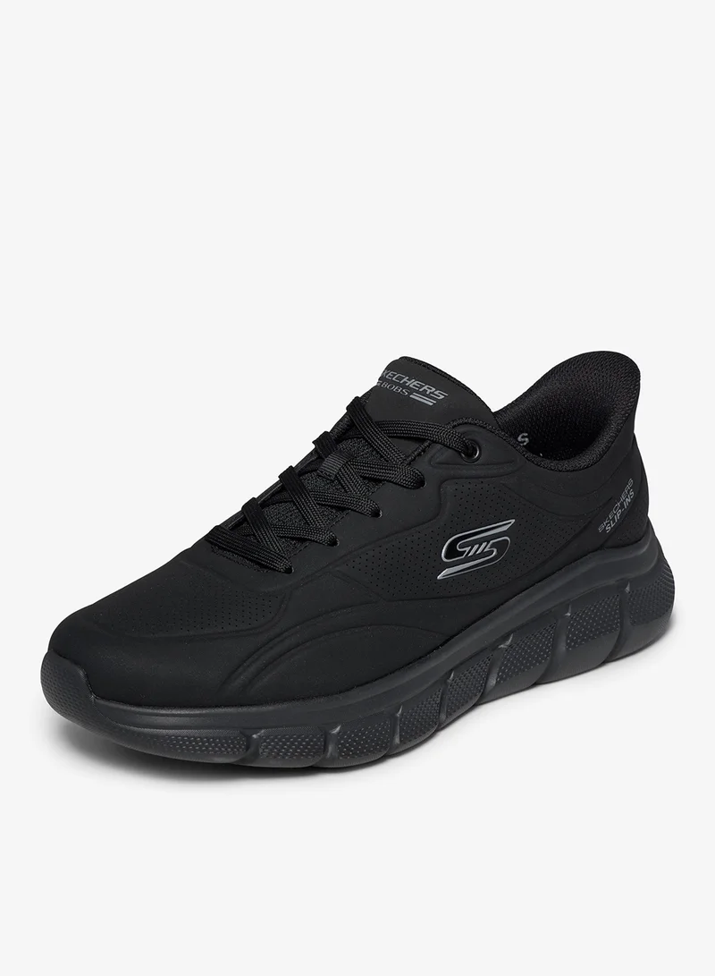 Skechers BLACK PU Bobs B Flex for Men | Best Price UAE