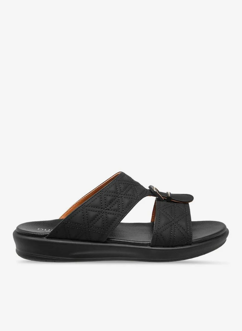DUCHINI Men Buckle Accent Arabic Sandals Ramadan Collection