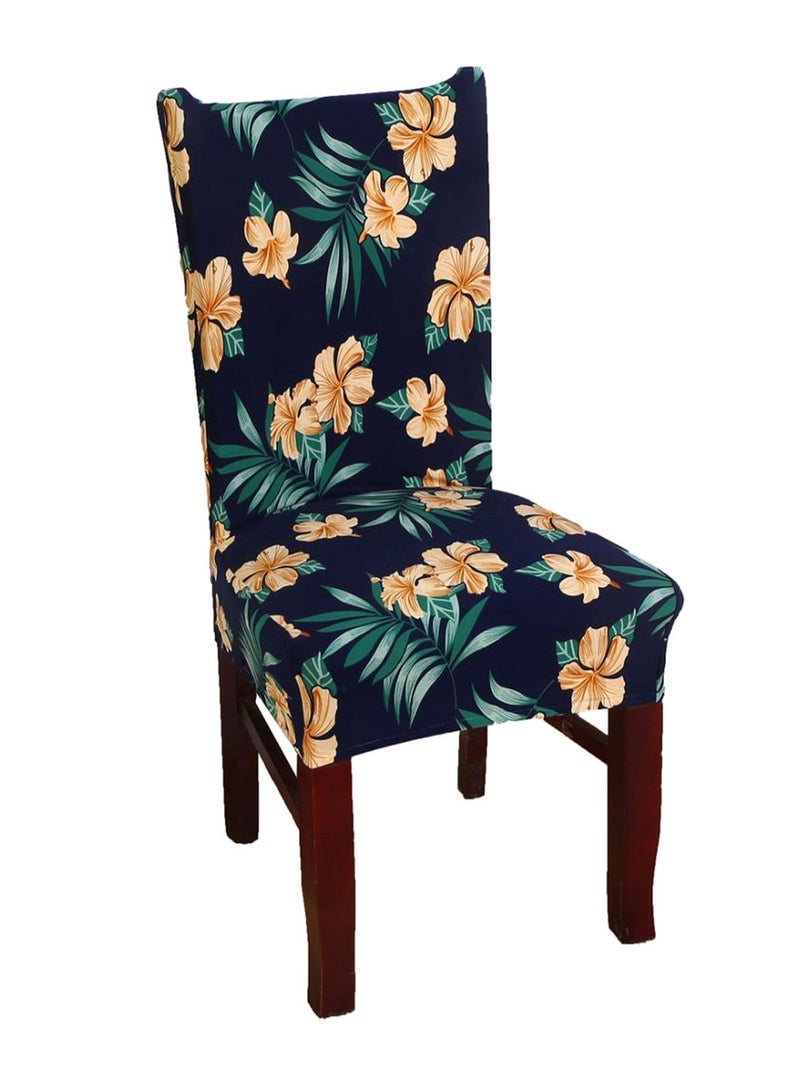 نيبمينينت غطاء كرسي بنقشة ورود أزرق/أخضر/بيج