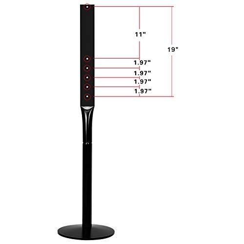 Mutualsign Parking Sign Post 48" Heavy Duty Cast Iron Parking Signs Stand, Movable Sign Stand for Hanging Signs, Black (2 Packs, 15pounds) - Image 5