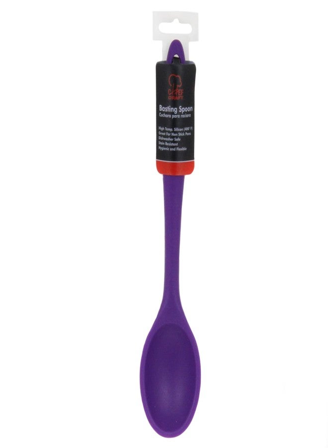 Chef Craft Premium Silicone Basting Soon, 11 Inch, Purple - Image 2