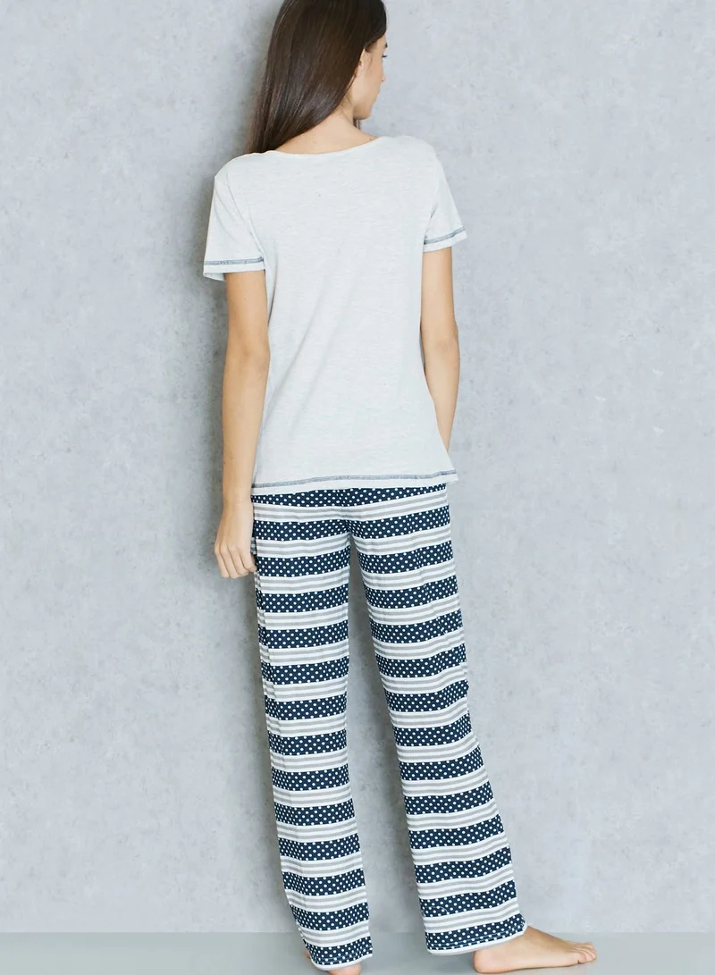 Print Pyjama Womens Pyjamas Dorothy Perkins DOROTHY PERKINS Bunny