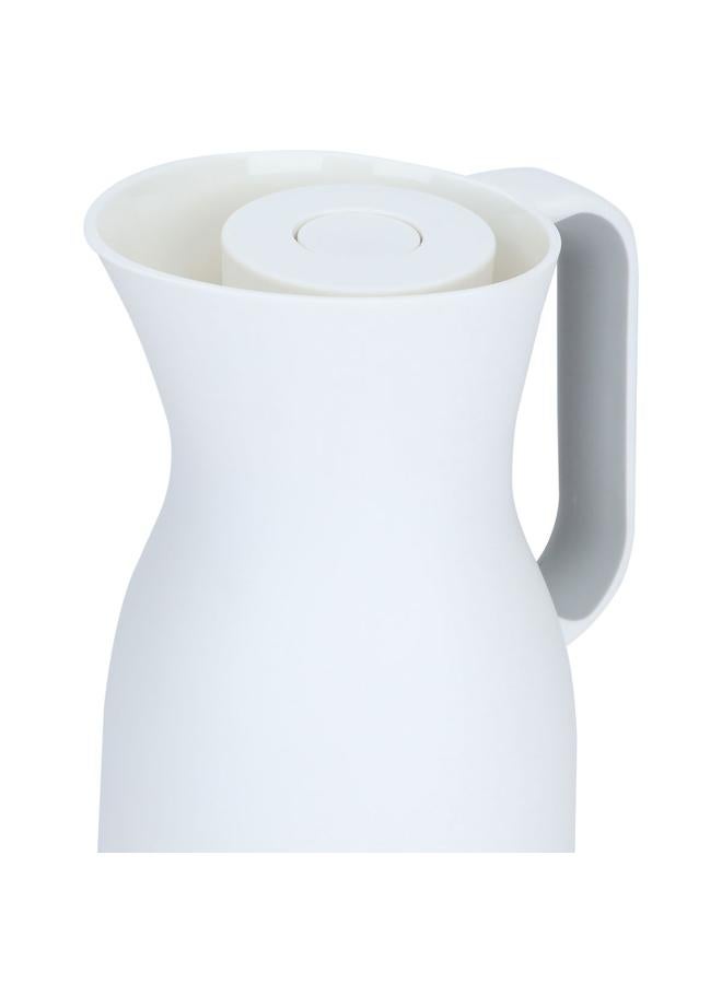 السيف غاليري ترمس زجاجي من ألاسكا سعة 1 لتر، أبيض - Image 4