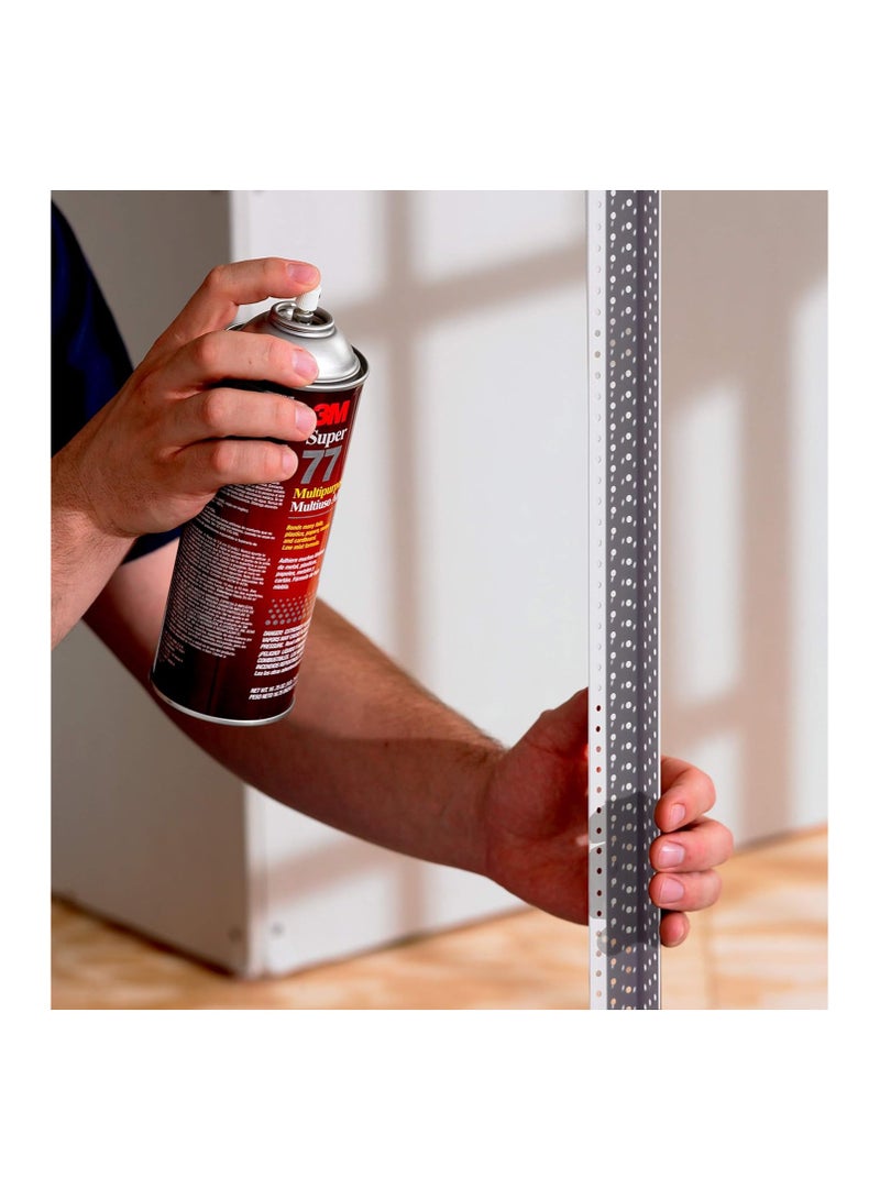 ثري ام 3M سوبر 77 لاصق رش متعدد الأغراض، 7.3 أونصة - Image 2