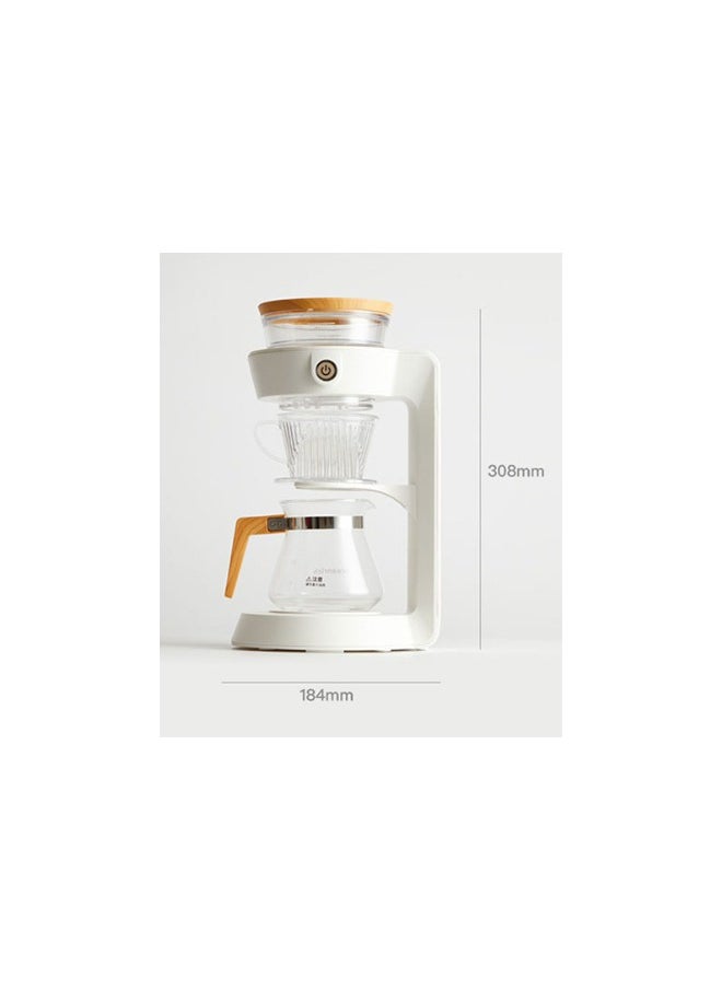 Oceanrich - Oceanrich Automatic Hand Coffee machine Small drip American brewing machine for home use, one click start, make hand brewing easier, white - Image 1