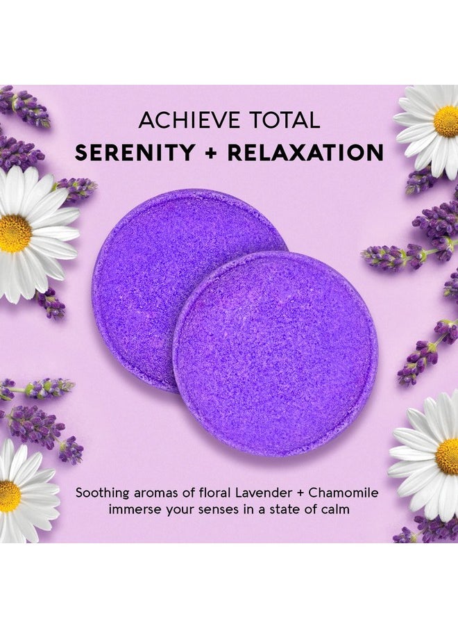 Nature's Beauty Nature's Beauty Aromatherapy Lavender Chamomile Sleep Shower Steamers Gift Set Single-Pack, Luxury, Fizzy, Spa Shower Steamer to Help Calm + Soothe The Senses, 16.8 oz | 16 ct ea (1 Pack)  - Image 3