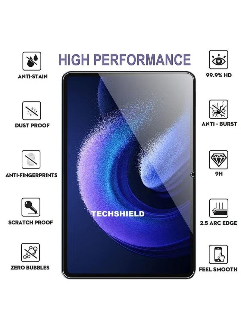 Rock Pow 2 Pack Tempered Glass Screen Protector For Xiaomi Pad 6/6 Pro 11 inch 2023  - Image 2