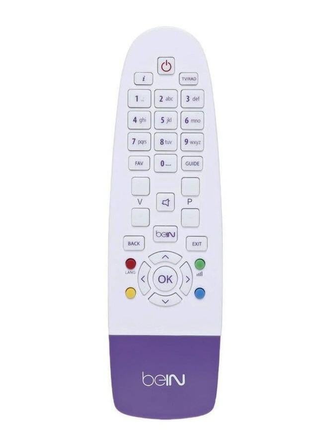 Bein Sport Receiver Tv Remote Control White Purple
