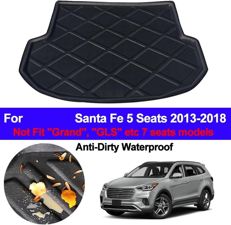 Wivplex Rear Boot Cargo Liner for Hyundai Santa Fe - Image 3