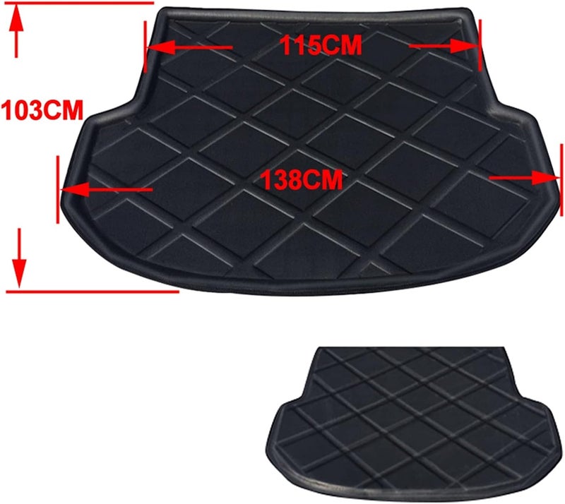 Wivplex Rear Boot Cargo Liner for Hyundai Santa Fe - Image 2