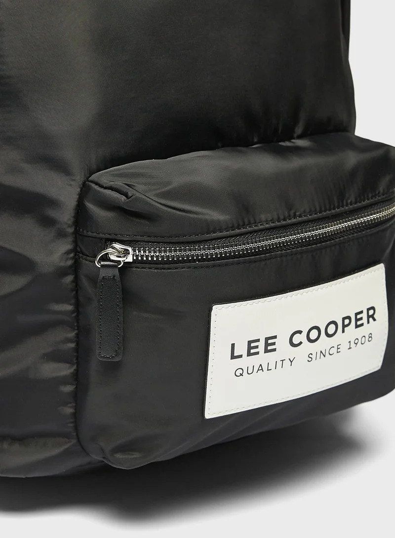 Lee Cooper Top Handle Logo Backpack