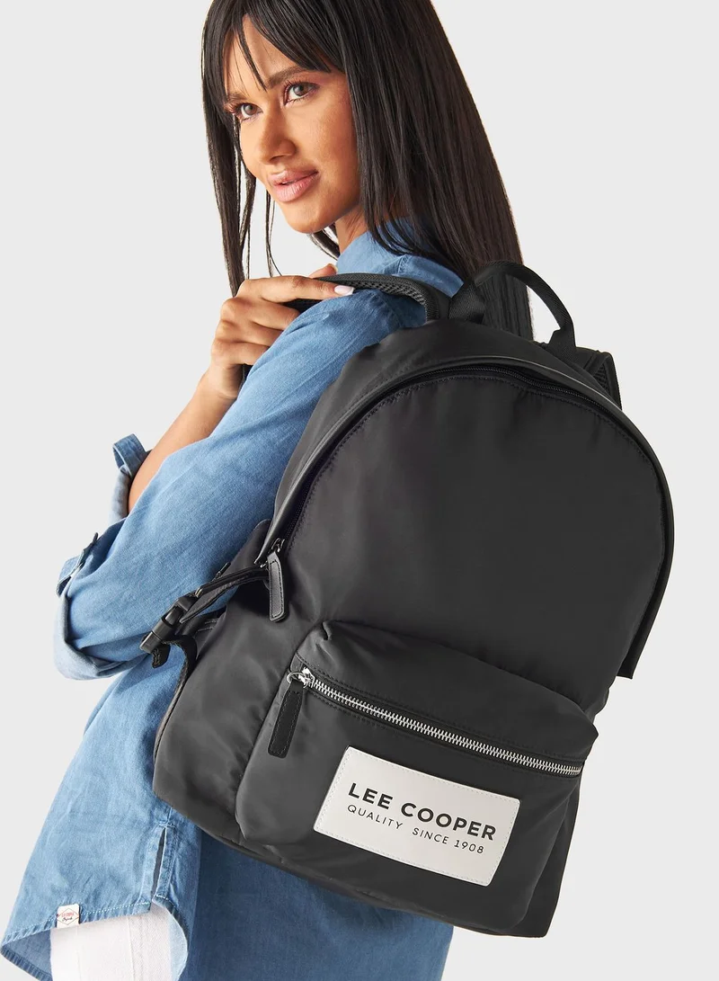 Lee Cooper Top Handle Logo Backpack