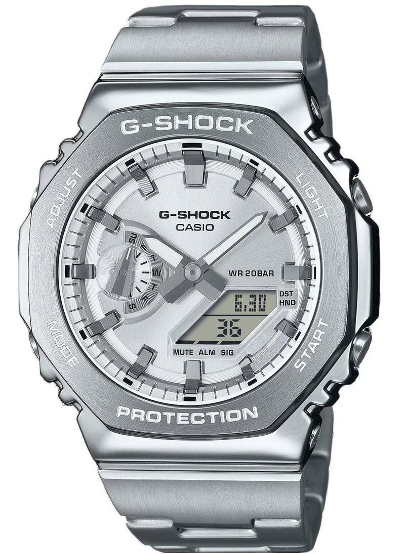 CASIO - G-Shock Steel Men's Quartz Watch with Analog Digital Display - Image 1