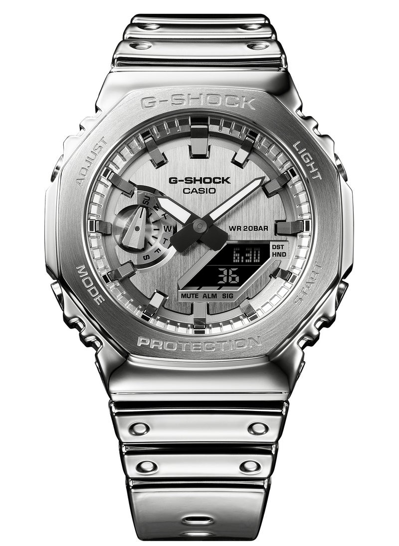 CASIO - G-Shock Steel Men's Quartz Watch with Analog Digital Display - Image 1