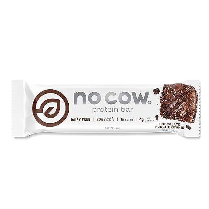 No Cow Protein Bar, Chocolate Fudge Brownie - Image 1