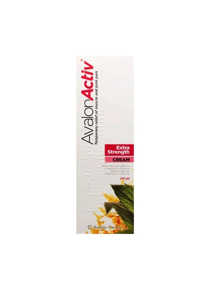 Avalon Pharma AvalonActiv Extra Strength Cream 50ml
