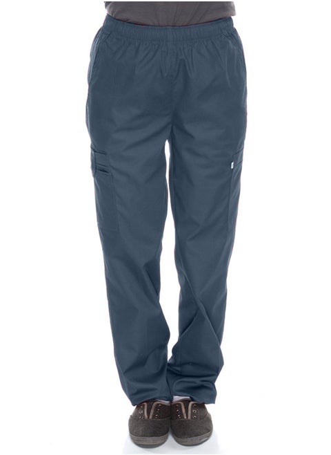 Meridian Lab Uniforms Tailored Fit Classic cargo Scrub Pants Sporty and Comfy Full Elastic Scrub Pant Full Elastic Waistband Jogger for Men and Women