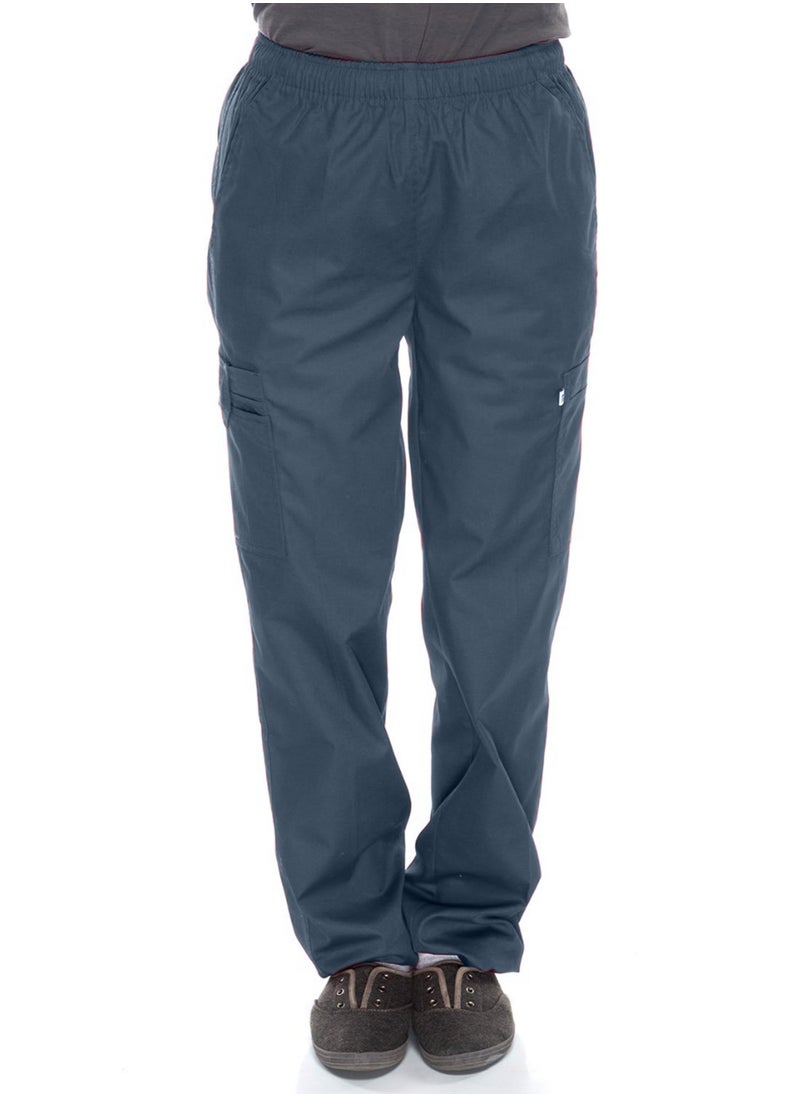 Meridian Meridian Lab Uniforms Tailored Fit Classic cargo Scrub Pants Sporty and Comfy Full Elastic Scrub Pant Full Elastic Waistband Jogger for Men and Women  - Image 1