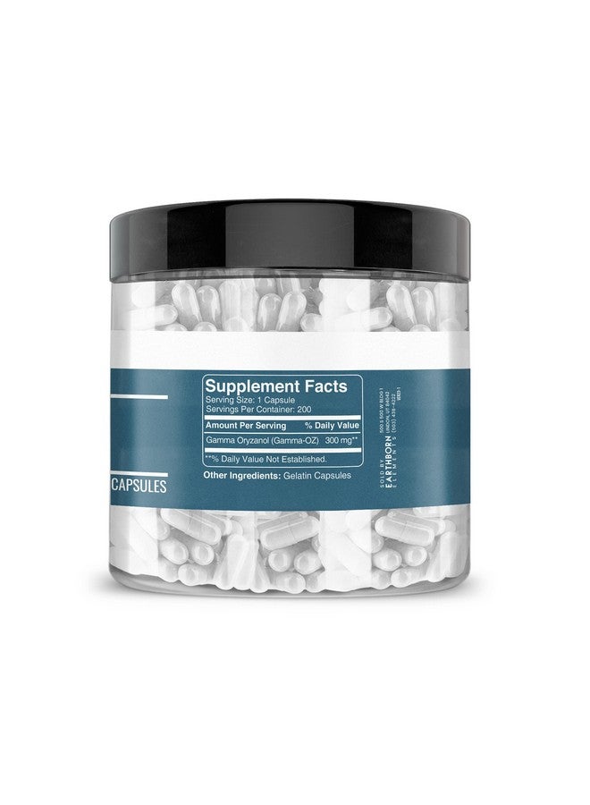 earthborn elements أرضي المولدات غاما أوريزانول 200 كبسولة، نقية وغير مخففة، بدون إضافات - Image 3