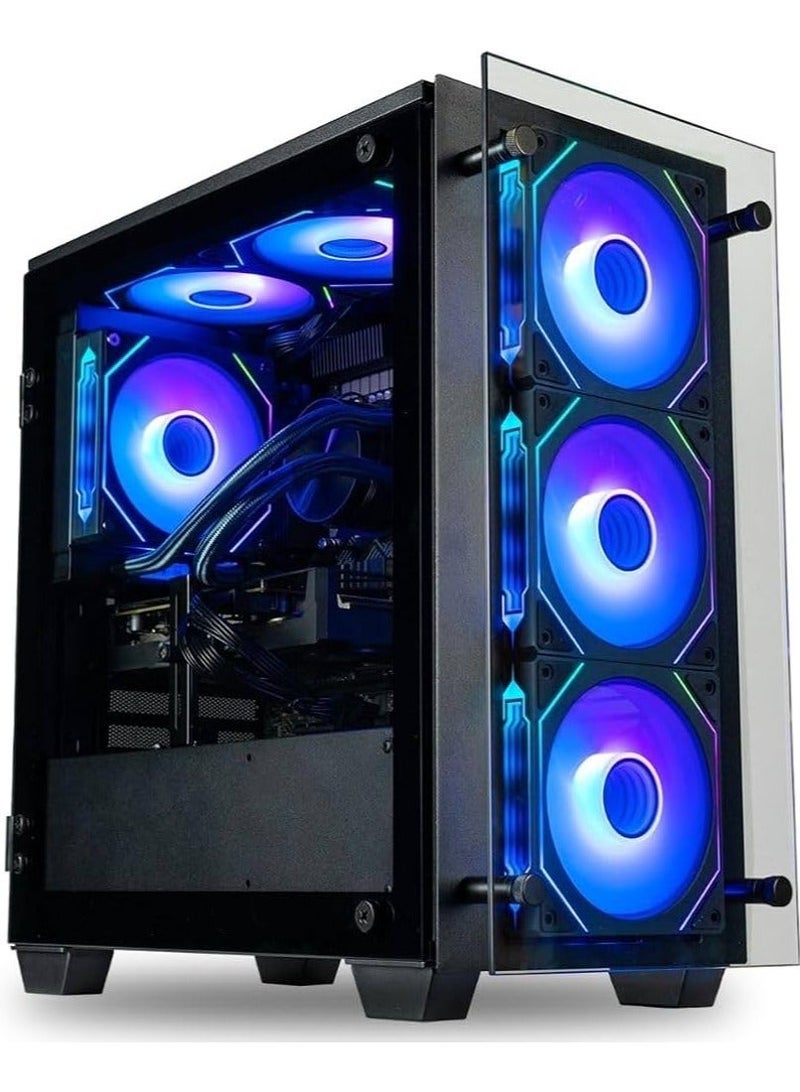 AJYAL RTX 5060 TI Gaming PC Core i5-12400F / H610M-K D5/ 32GB RAM 6000MHz / Nvme 1TB SSD / NVIDIA GeForce RTX 5060 TI 8GB / RGB Gaming Case /  RGB AIR COOLER / Windows 11 PRO 5060 TI - Image 1