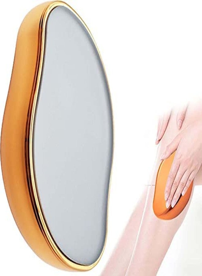JRS Hair Eraser, Painless Hair Removal Skin Exfoliator Tool for Men Women Arms Legs Back Chest, Soft Smooth Silky Skin - Image 3