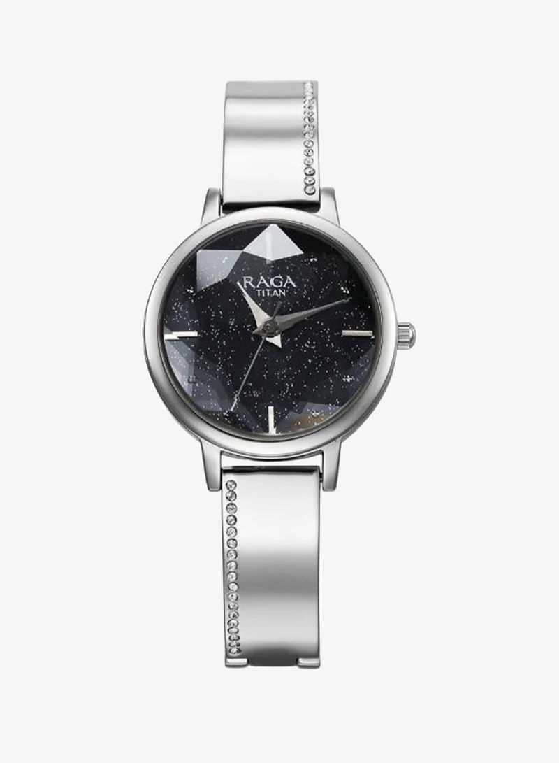 Titan Women's Metal Analog Watch 95267SM01 - 30 mm