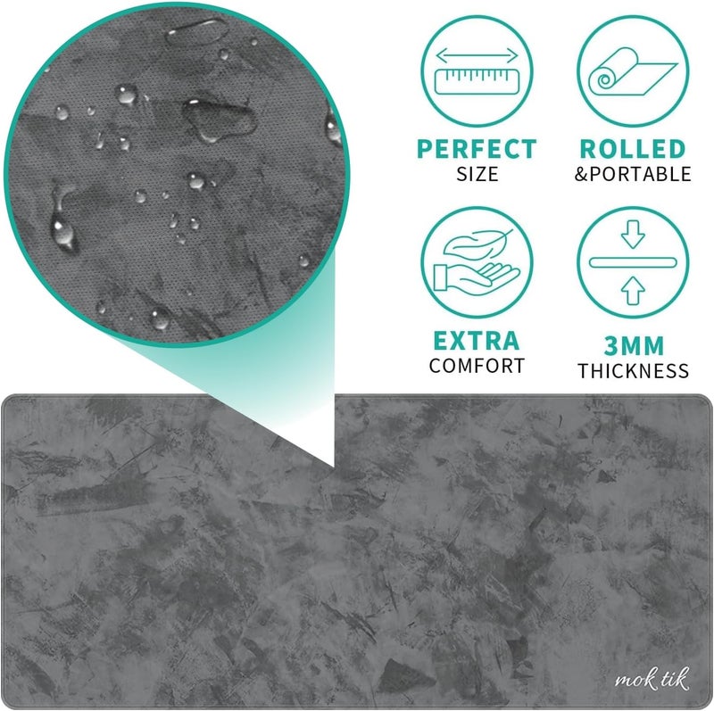 Gaming Mouse Pad XXL Large Size 400x900mm - Professional Waterproof Smooth Surface with Non-Slip Base - Image 3