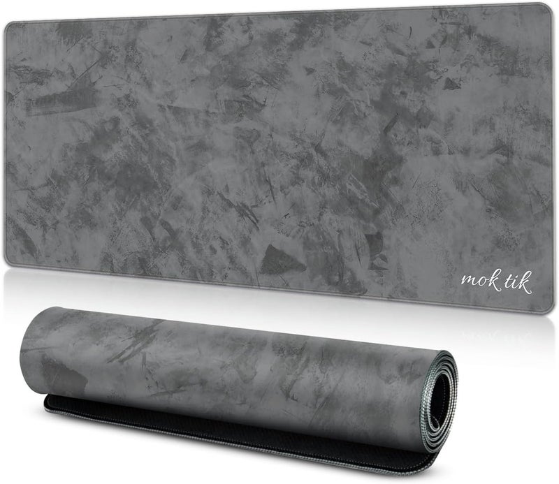 وسادة ماوس للألعاب XXL بحجم كبير 400x900mm - سطح احترافي مقاوم للماء وناعم مع قاعدة غير قابلة للانزلاق - Image 1