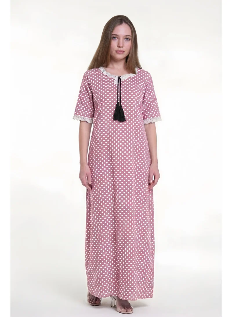 AL BENT AL SHARQIEH Women’s Cotton Polka Dot Dress Pijama