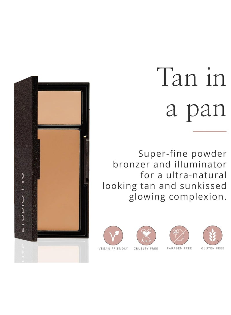 Studio 10 Radiance Glow Bronzing Veil Game changing Bronzer Glow for Mature Skin Perfectly Balanced Bronzing Powder Duo for a Gorgeous Glow Bronzing Powder for Face - Image 2
